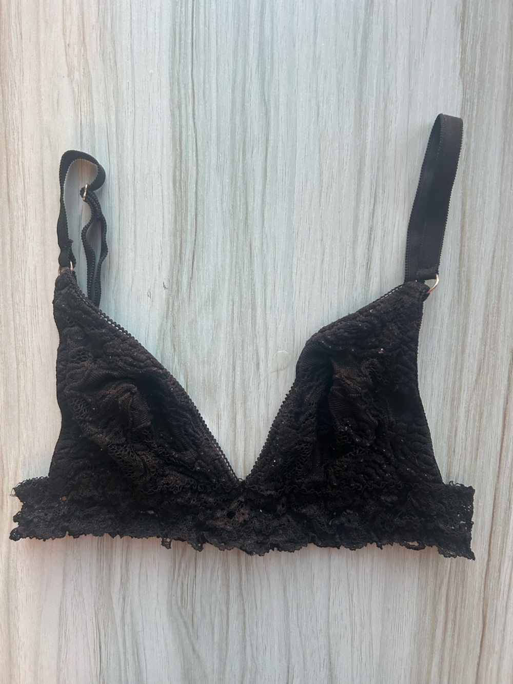 Out from Under Black Lace Bra